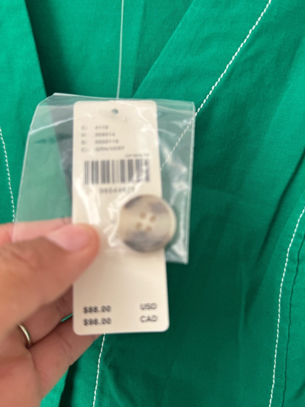 Anthropology V-Neck Button Front Vest - Picture 5 of 10